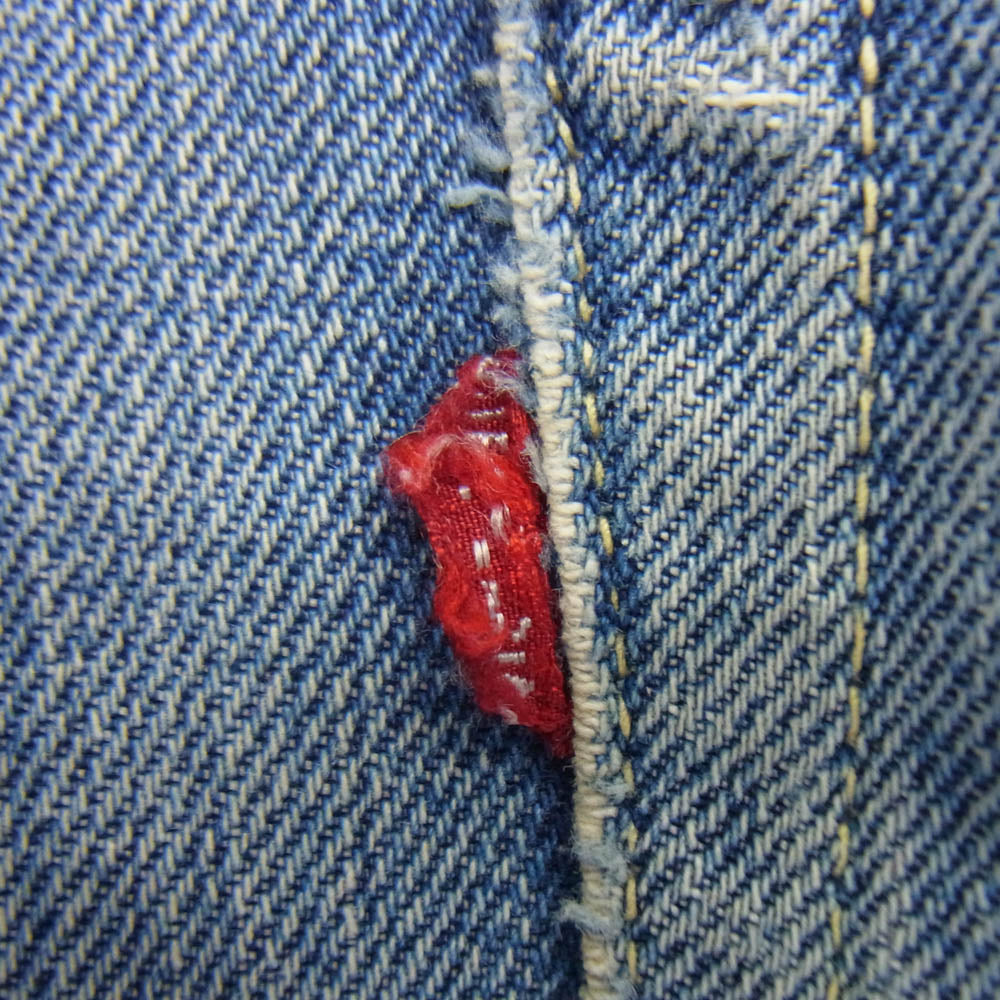 Levi's リーバイス ヴィンテージ オリジナル 60s 501XX トップボタン裏刻印S センターオフセット デニム パンツ インディゴブルー系【中古】