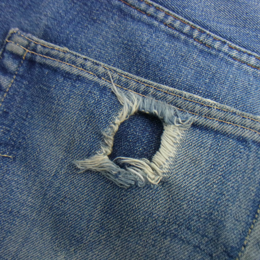 Levi's リーバイス ヴィンテージ オリジナル 60s 501XX トップボタン裏刻印S センターオフセット デニム パンツ インディゴブルー系【中古】