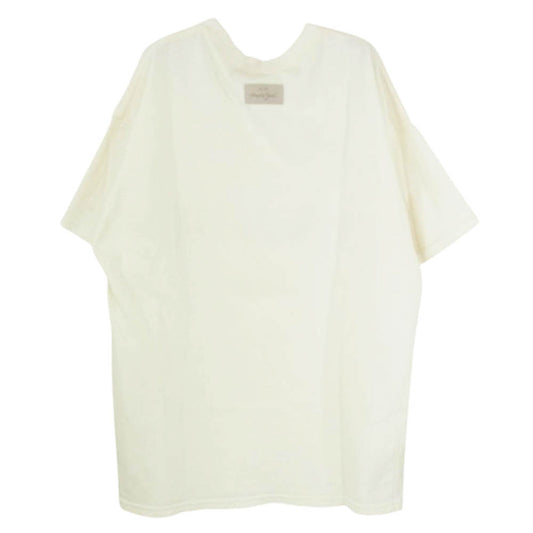 NIKE ナイキ CU4699-133 × FEAR OF GOD Warm Up T-Shirt フィアオブゴッド ウォーム アップ Tシャツ オフホワイト系 M【中古】