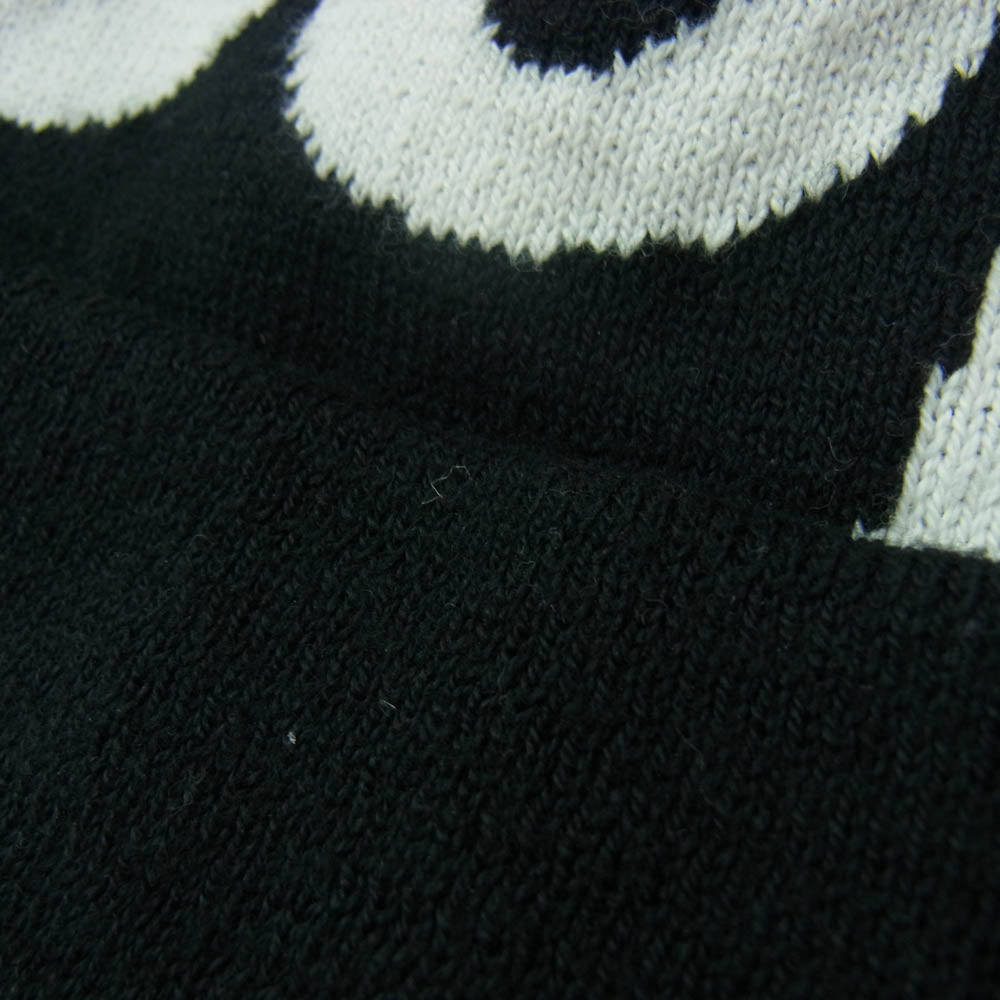 Supreme シュプリーム 17AW BIG LOGO Beanie ビッグロゴ ビーニー ニットキャップ ニット帽 ブラック系【中古】