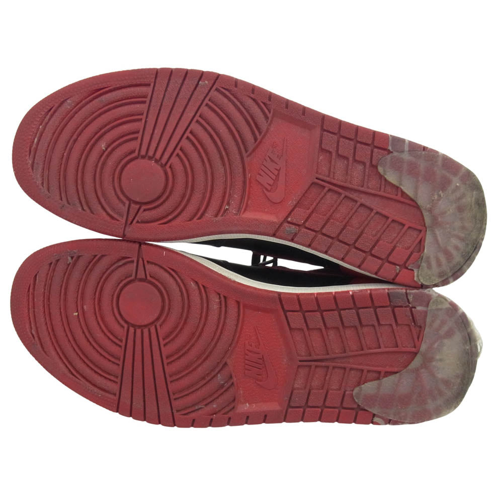 NIKE AIR JORDAN ナイキ ジョーダン 555088-001 Air Jordan 1 Retro High OG Bred Banned (2016) エアジョーダン 1 レトロ ハイ OG 