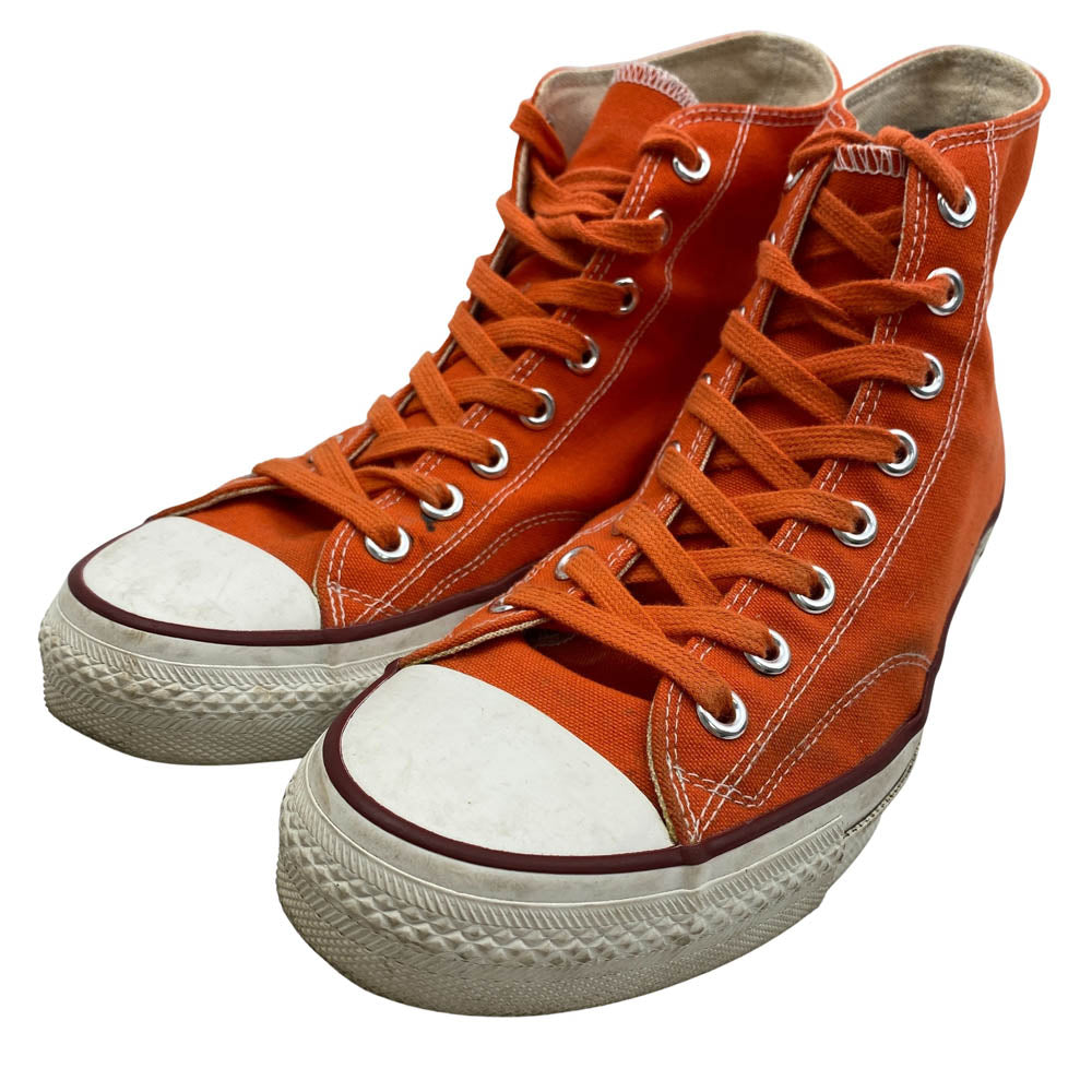 ザムラー ARMY GYM SHOES HI アーミー ジム シューズ ハイカット スニーカー オレンジ系 24.5cm【中古】