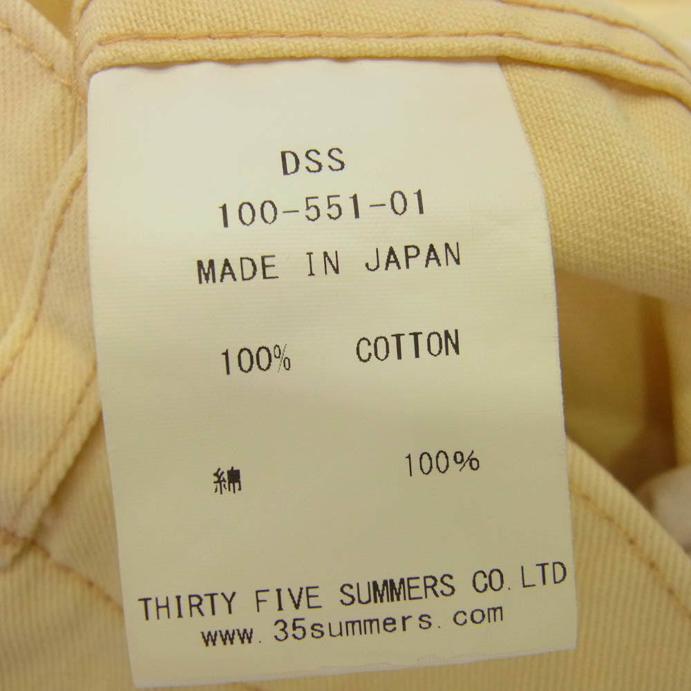 ザムラー GOLDEN GATE PANTS ゴールデンゲートパンツ イエロー系【中古】