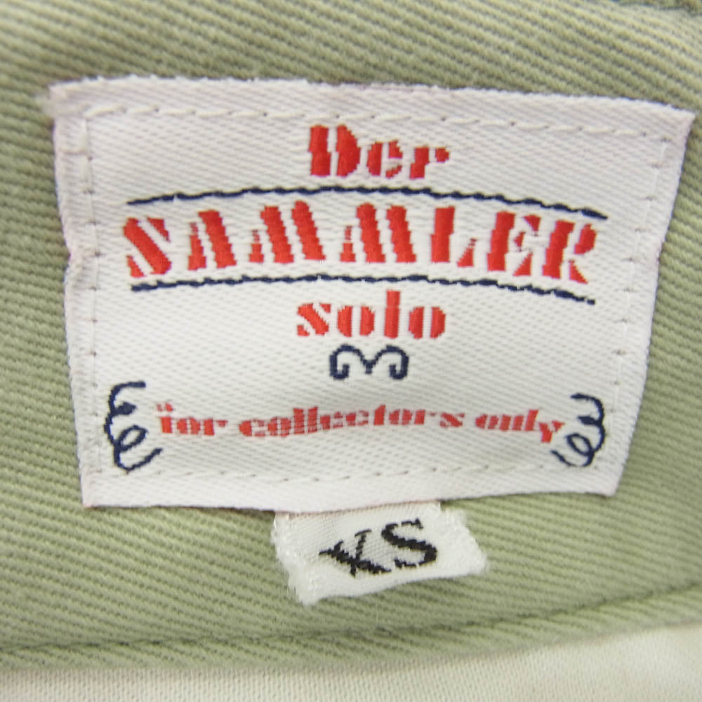 ザムラー GOLDEN GATE PANTS ゴールデンゲートパンツ モスグリーン系 XS【中古】