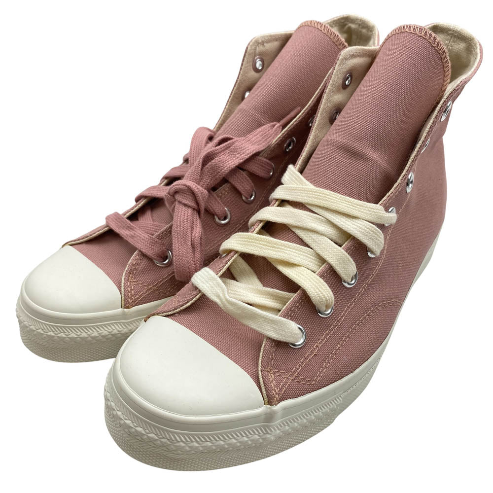 ワクワ G18 ANATOMICA アナトミカ キャンバス ハイカット スニーカー ピンク系 24.5cm【中古】