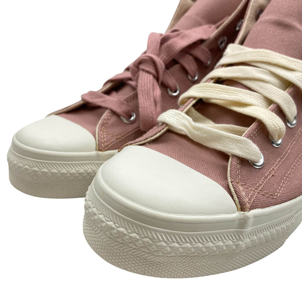ワクワ G18 ANATOMICA アナトミカ キャンバス ハイカット スニーカー ピンク系 24.5cm【中古】