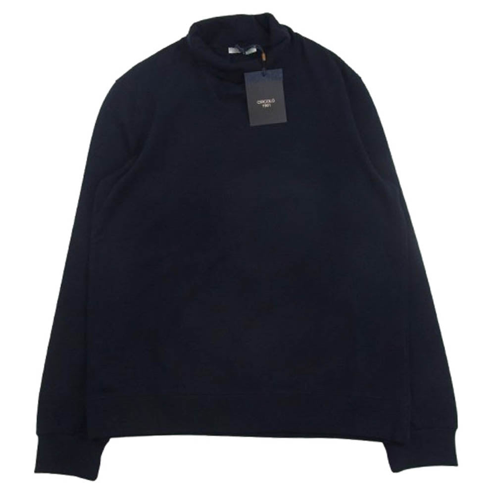 CIRCOLO1901 チルコロ1901 CN2862 メンズ タートルネック ニット セーター ネイビー ネイビー系 L【極上美品】【中古】