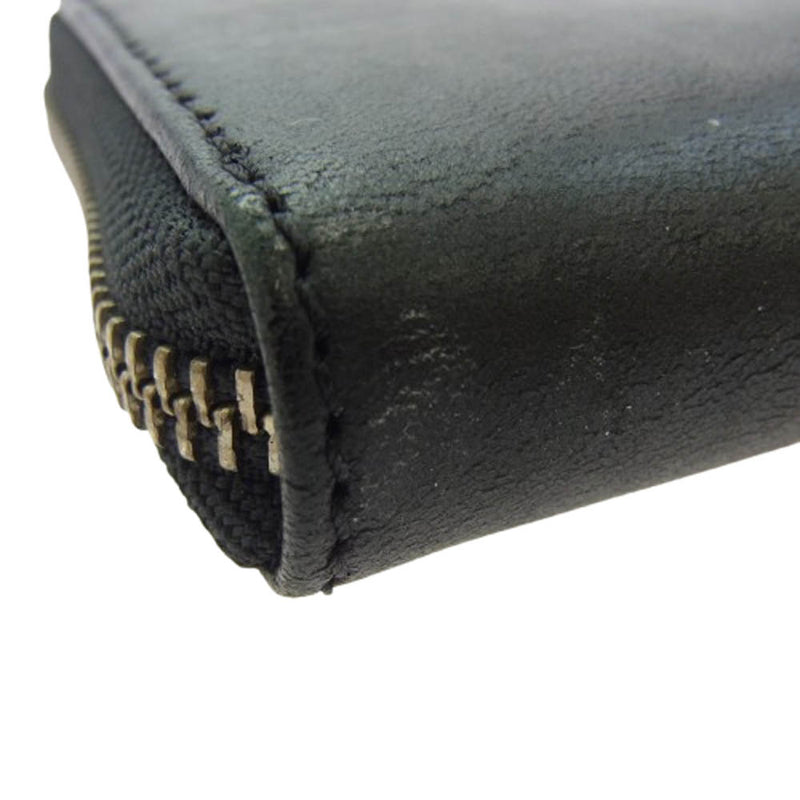 SAAD サード ラウンドジップ ラウンドファスナー レザー ロング