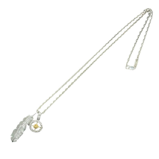 SAAD サード フェザー 太陽神 シルバー925 ネックレス シルバー系【中古】
