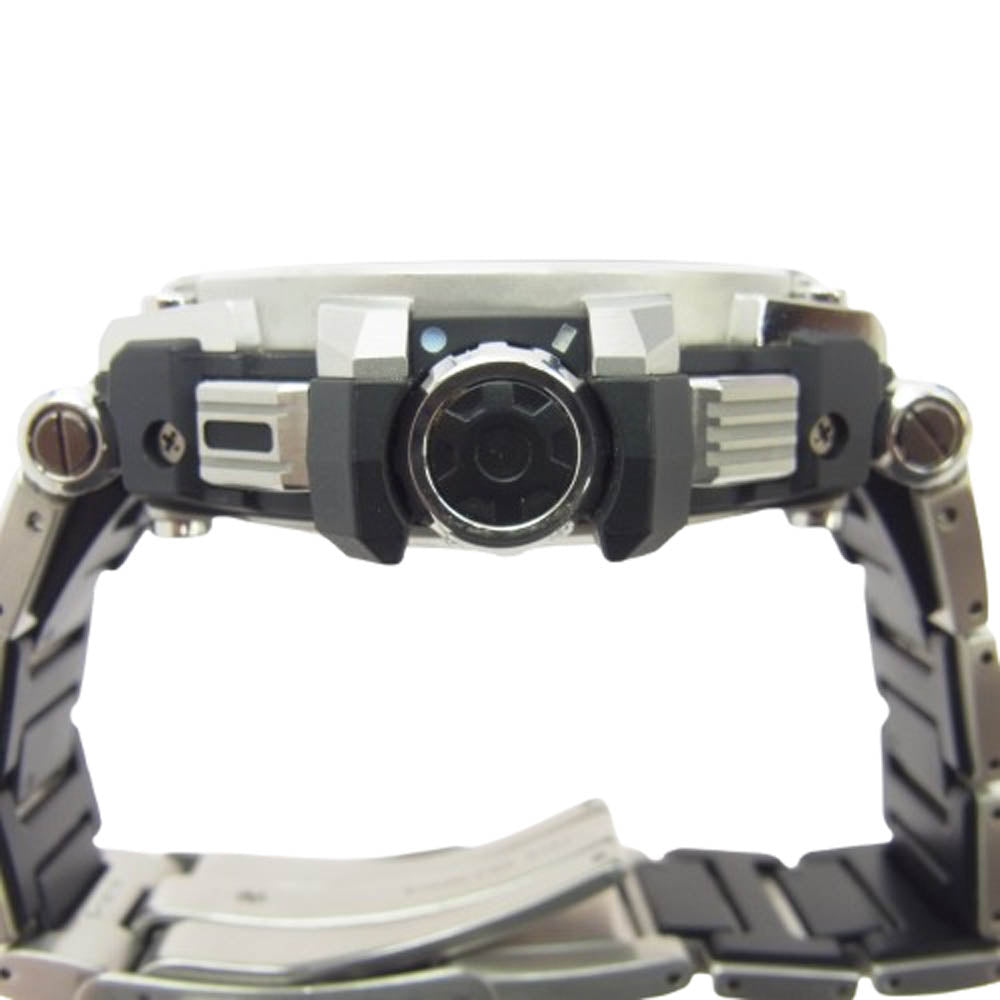 G-SHOCK ジーショック MTG-G1000D-1AJF MT-G SS GPS 電波ソーラー 腕時計 シルバー系【中古】