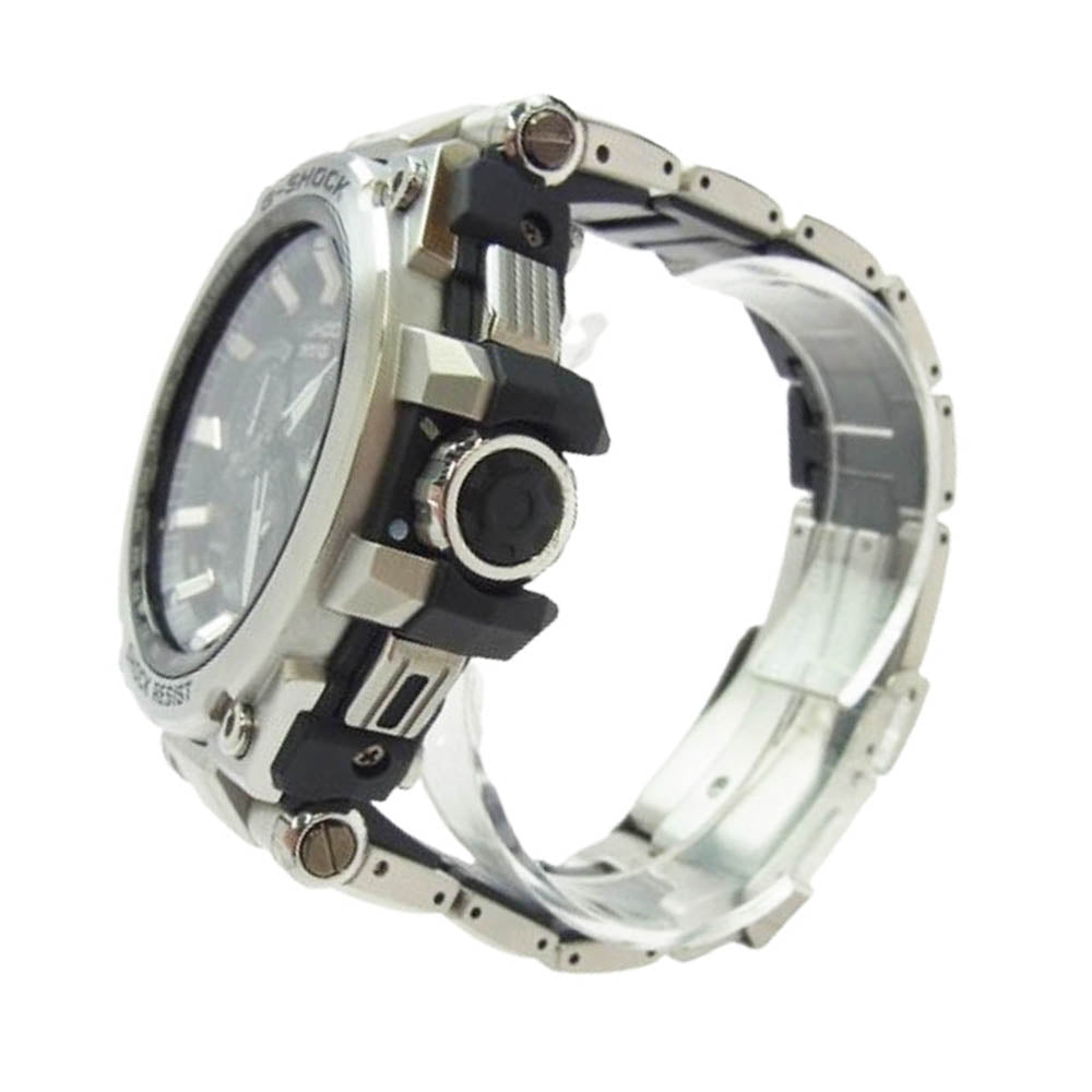 G-SHOCK ジーショック MTG-G1000D-1AJF MT-G SS GPS 電波ソーラー 腕時計 シルバー系【中古】