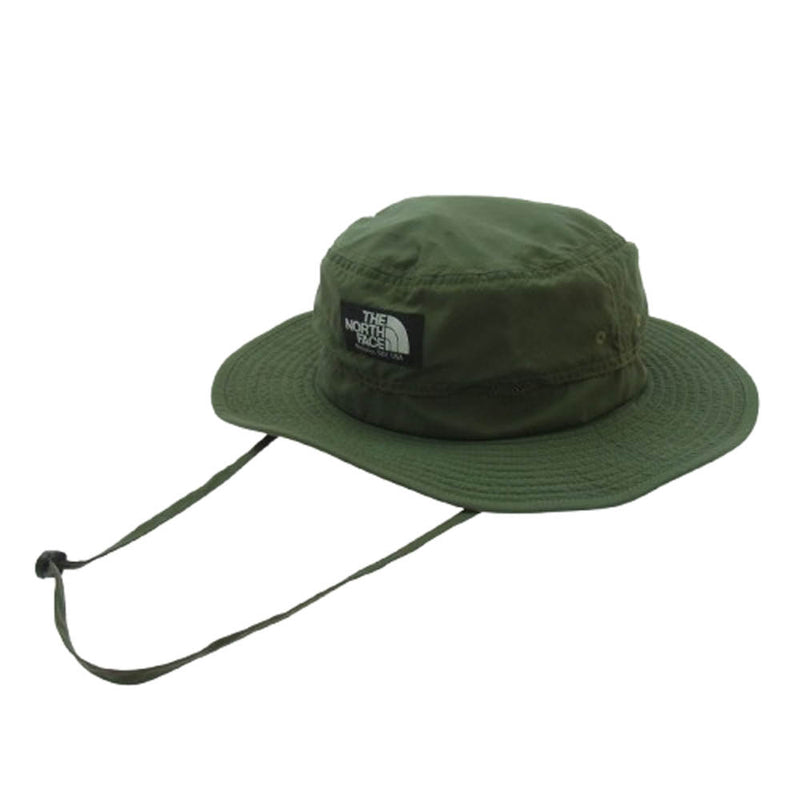 THE NORTH FACE ノースフェイス NN41918 ホライズン バケットハット カーキ系 M【中古】