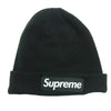 Supreme シュプリーム 24AW × NEW ERA Box Logo Beanie ニューエラ ボックスロゴ ビーニー ニット キャップ ブラック系【中古】