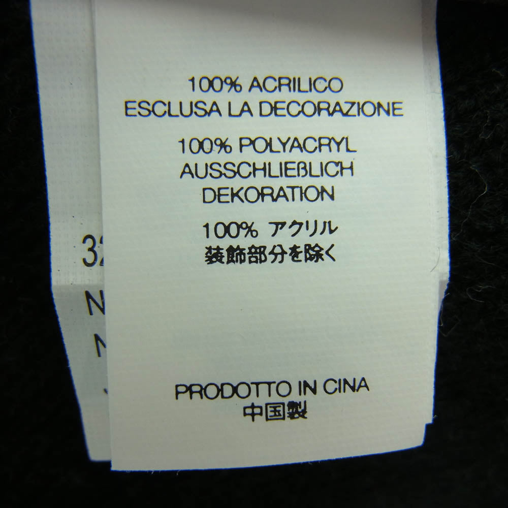Supreme シュプリーム 24AW × NEW ERA Box Logo Beanie ニューエラ ボックスロゴ ビーニー ニット キャップ ブラック系【中古】