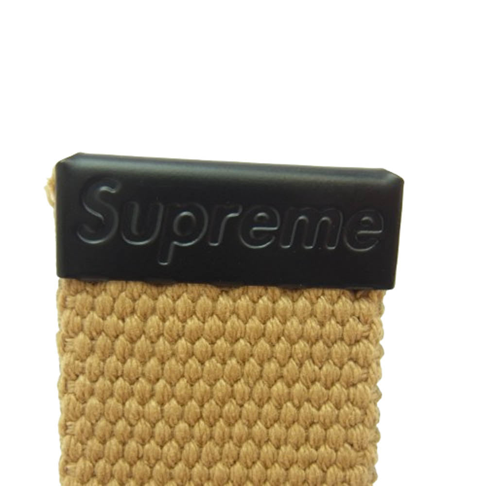 Supreme シュプリーム × Toy Machine Webbing Belt トイマシン ウェビングベルト ブラウン系【中古】