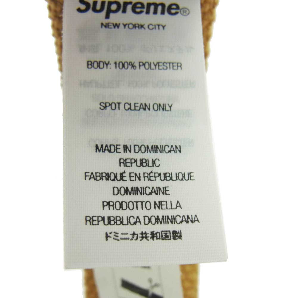 Supreme シュプリーム × Toy Machine Webbing Belt トイマシン ウェビングベルト ブラウン系【中古】