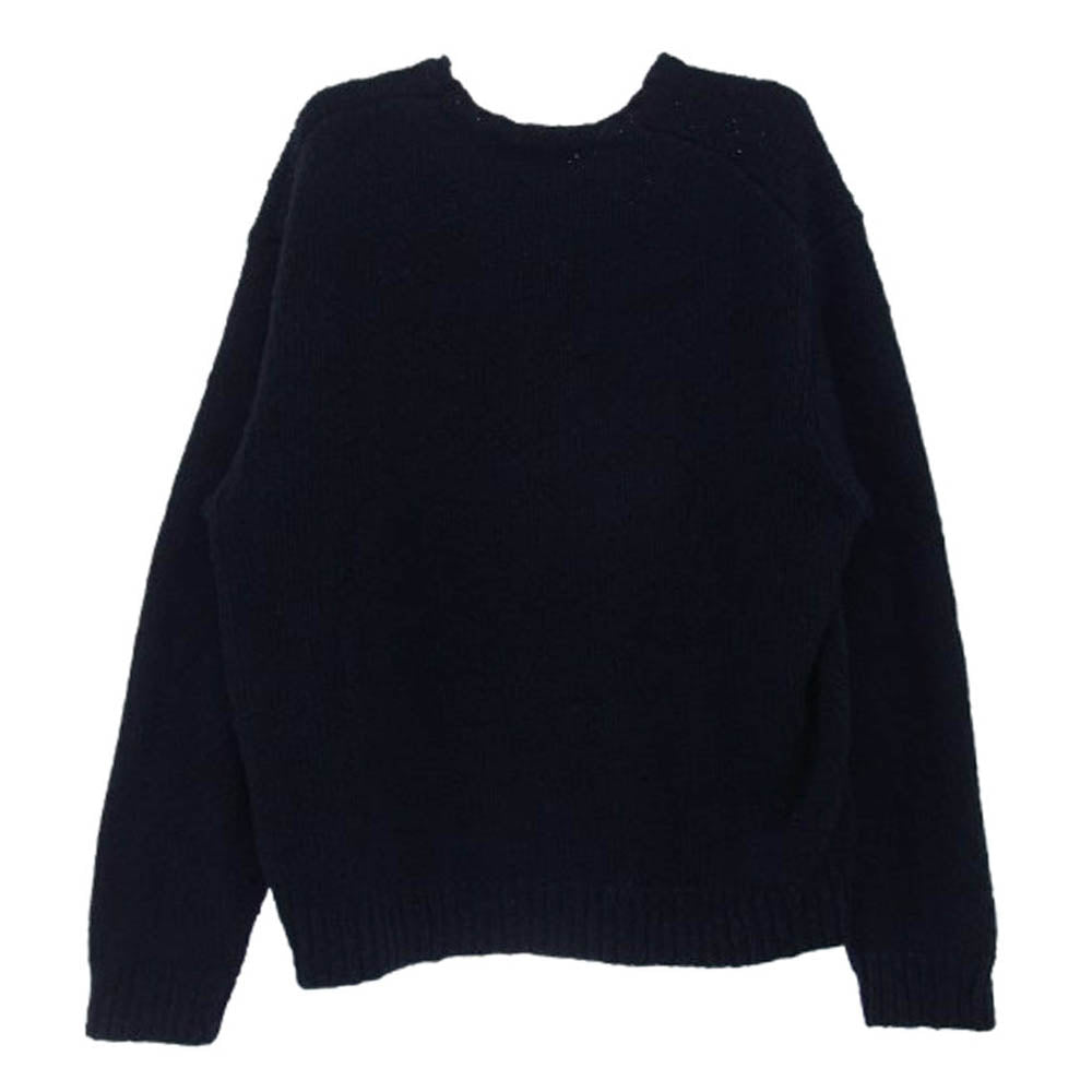Supreme シュプリーム 24SS Boucle Small Box Logo Sweater ブークレ スモール ボックス ロゴ クルーネック ニット セーター ブラック系 S【中古】