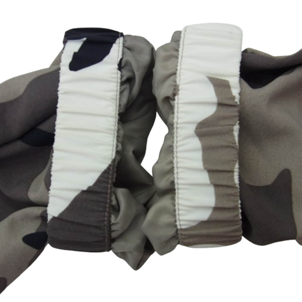 Supreme シュプリーム 25SS Contrast Zip Track Jacket Snow Camo コントラスト ジップ トラック ジャケット スノーカモ マルチカラー系 チャコールグレイ系 L【中古】