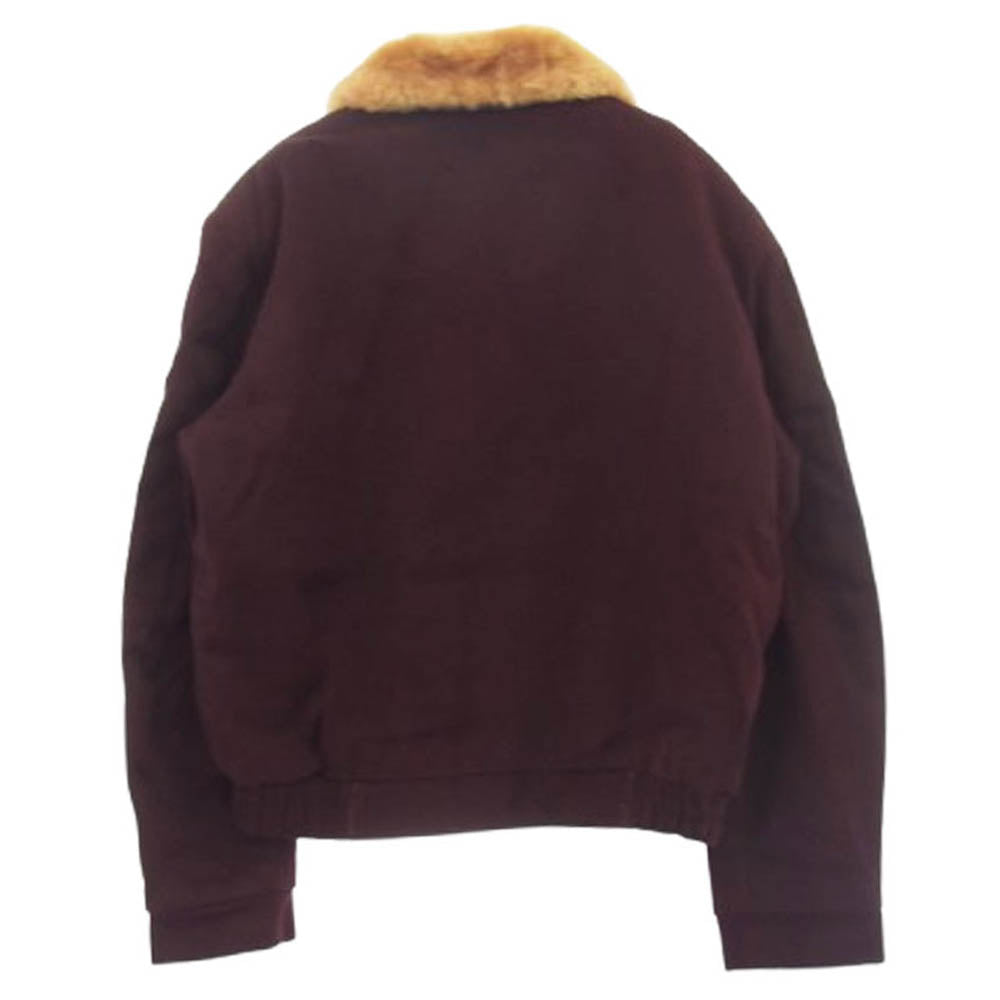 タイマー INCA PACA TALON ZIP 50s～ ボア ジップ ジャケット ワインレッド系【中古】