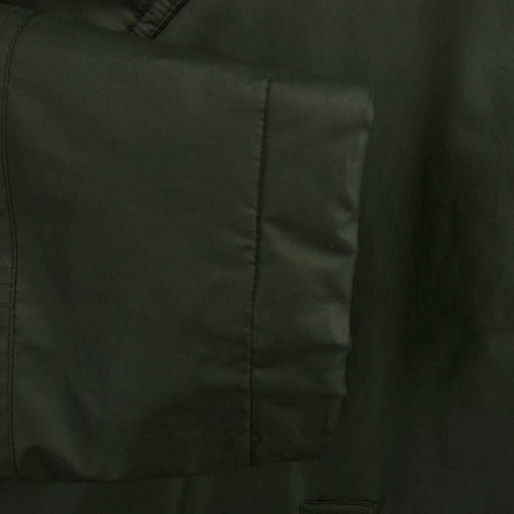 Gianni Versace ジャンニ・ヴェルサーチ スタッズ付き 中綿チェスターコート ブラック系 48【中古】