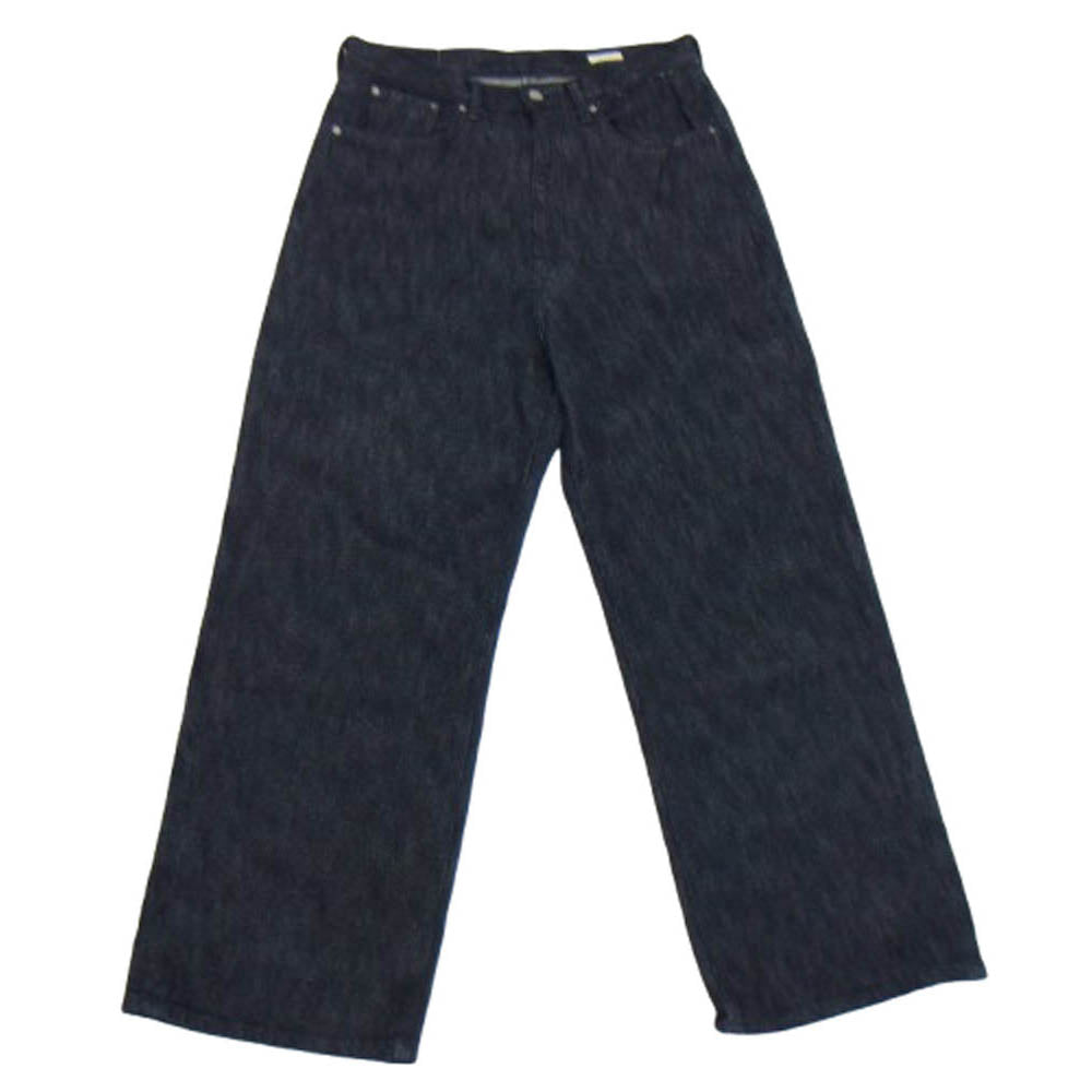 リドム lm24aw10529 ワイド ストレート デニム パンツ インディゴブルー系 M【中古】