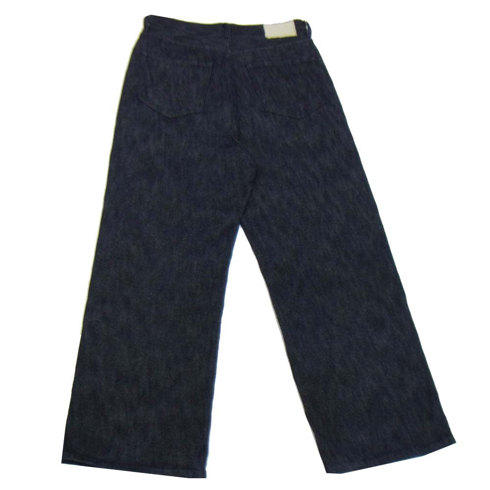 リドム lm24aw10529 ワイド ストレート デニム パンツ インディゴブルー系 M【中古】