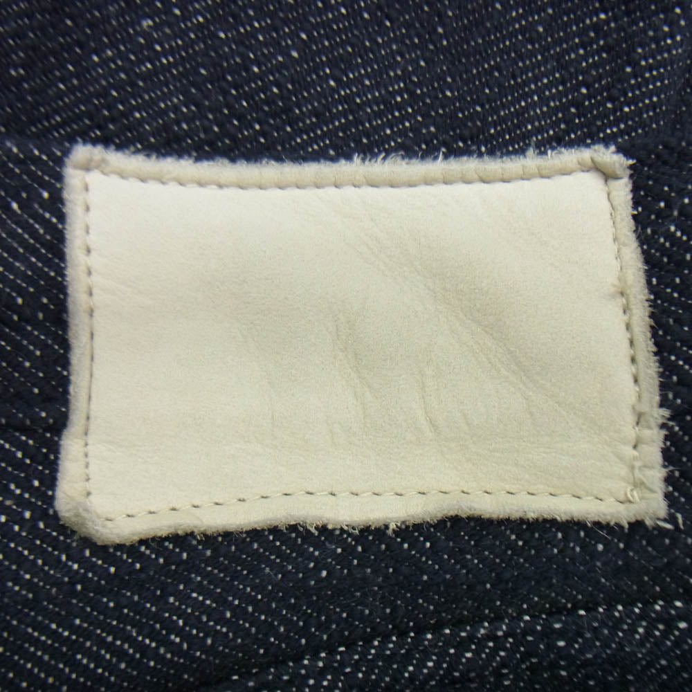 リドム lm24aw10529 ワイド ストレート デニム パンツ インディゴブルー系 M【中古】