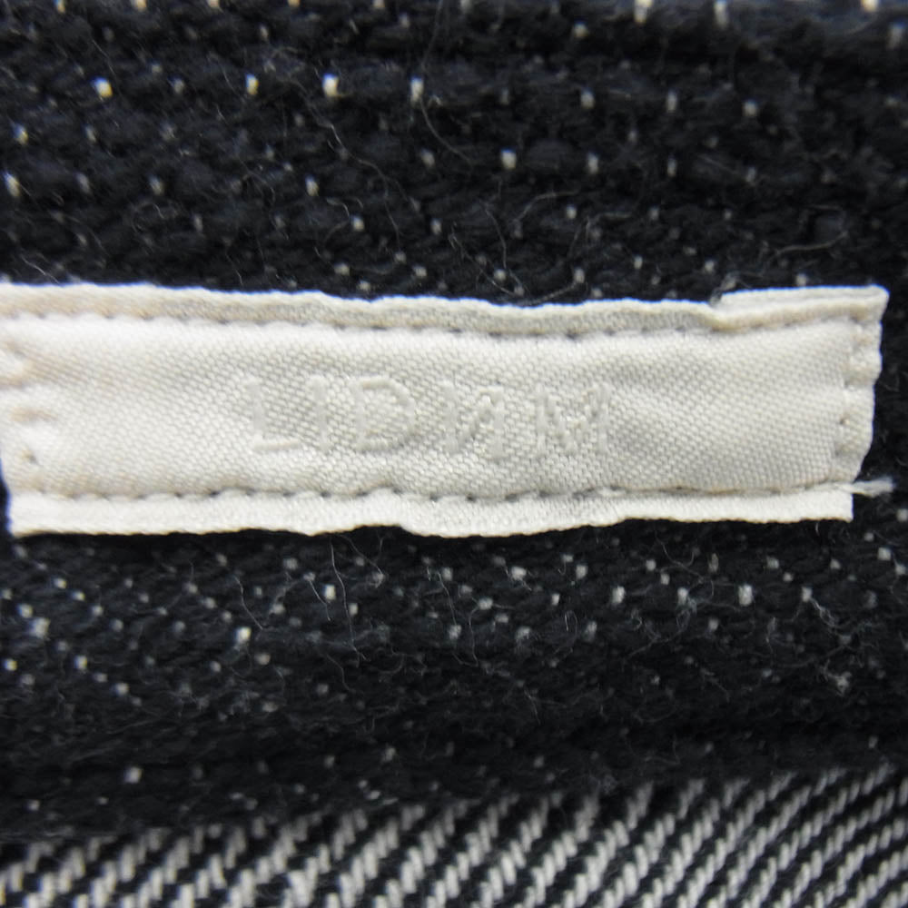 リドム lm24aw10529 ワイド ストレート デニム パンツ インディゴブルー系 M【中古】