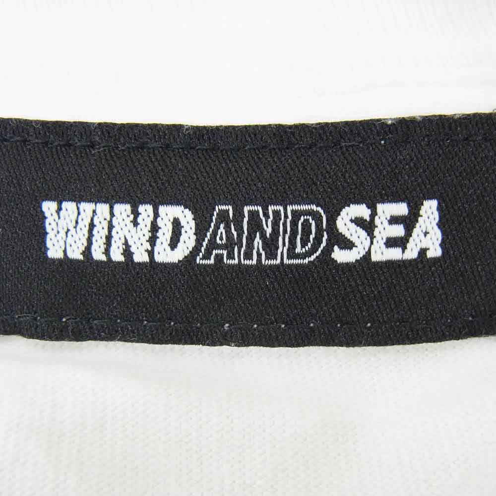 WIND AND SEA ウィンダンシー WDS-O-NVN-25-Q4-02 NIRVANA ニルヴァーナ NEVERMIND TEE 半袖 Tシャツ ホワイト系 S【美品】【中古】