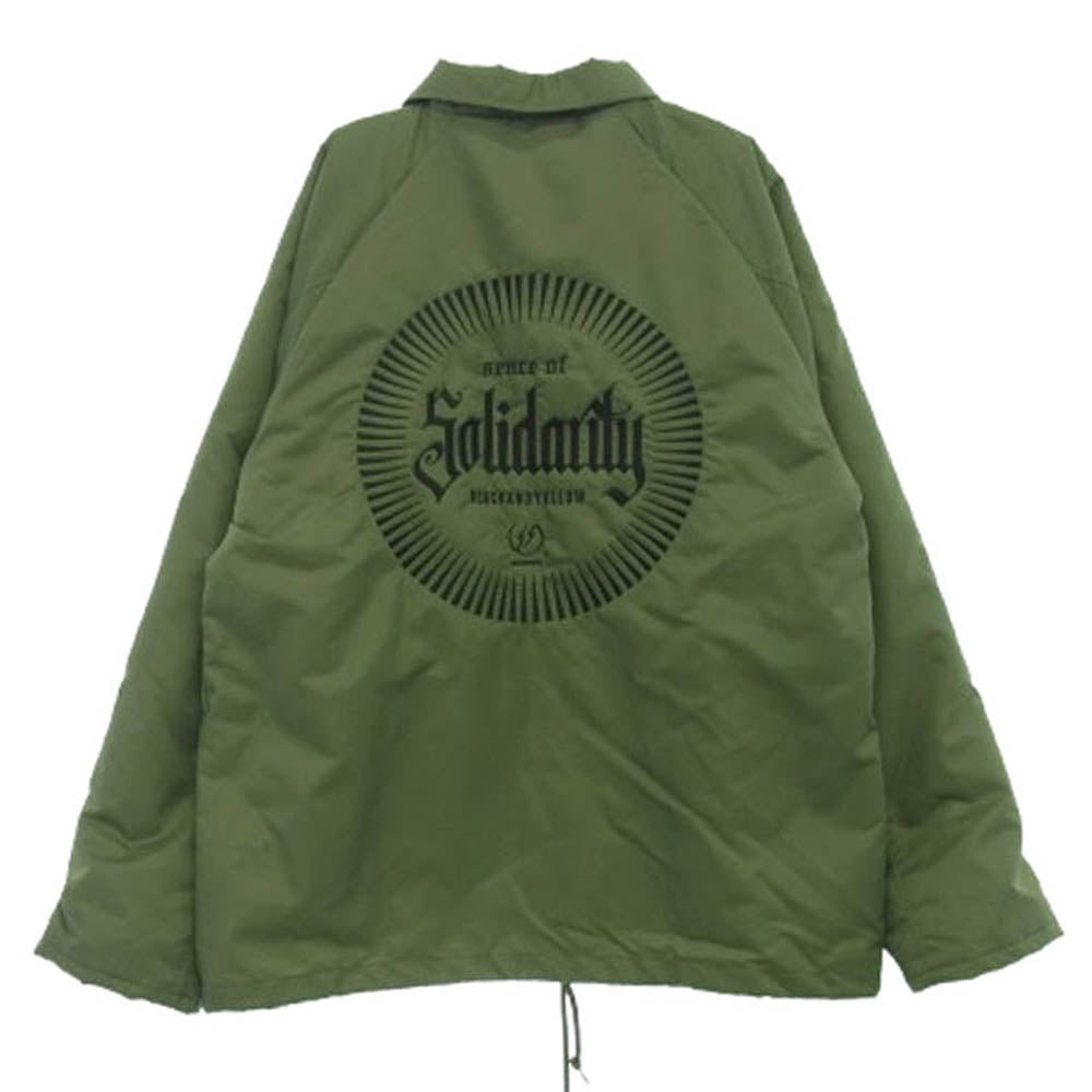 RATS ラッツ BOA COACH JKT SOLIDARITY(KHAKI) ボア コーチ ジャケット カーキ系 M【極上美品】【中古】