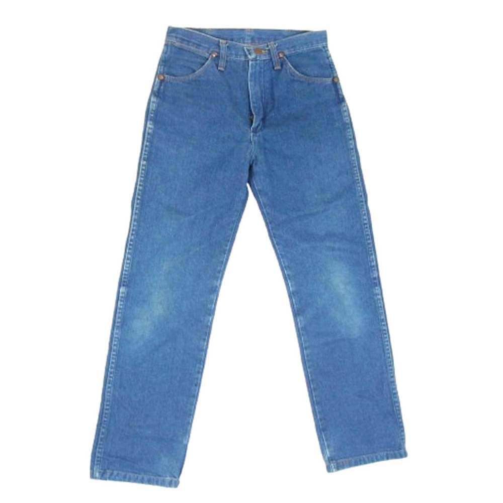 Wrangler ラングラー 90s USA製 13MWZ カウボーイカット ストレートジーンズ インディゴブルー系 29【中古】