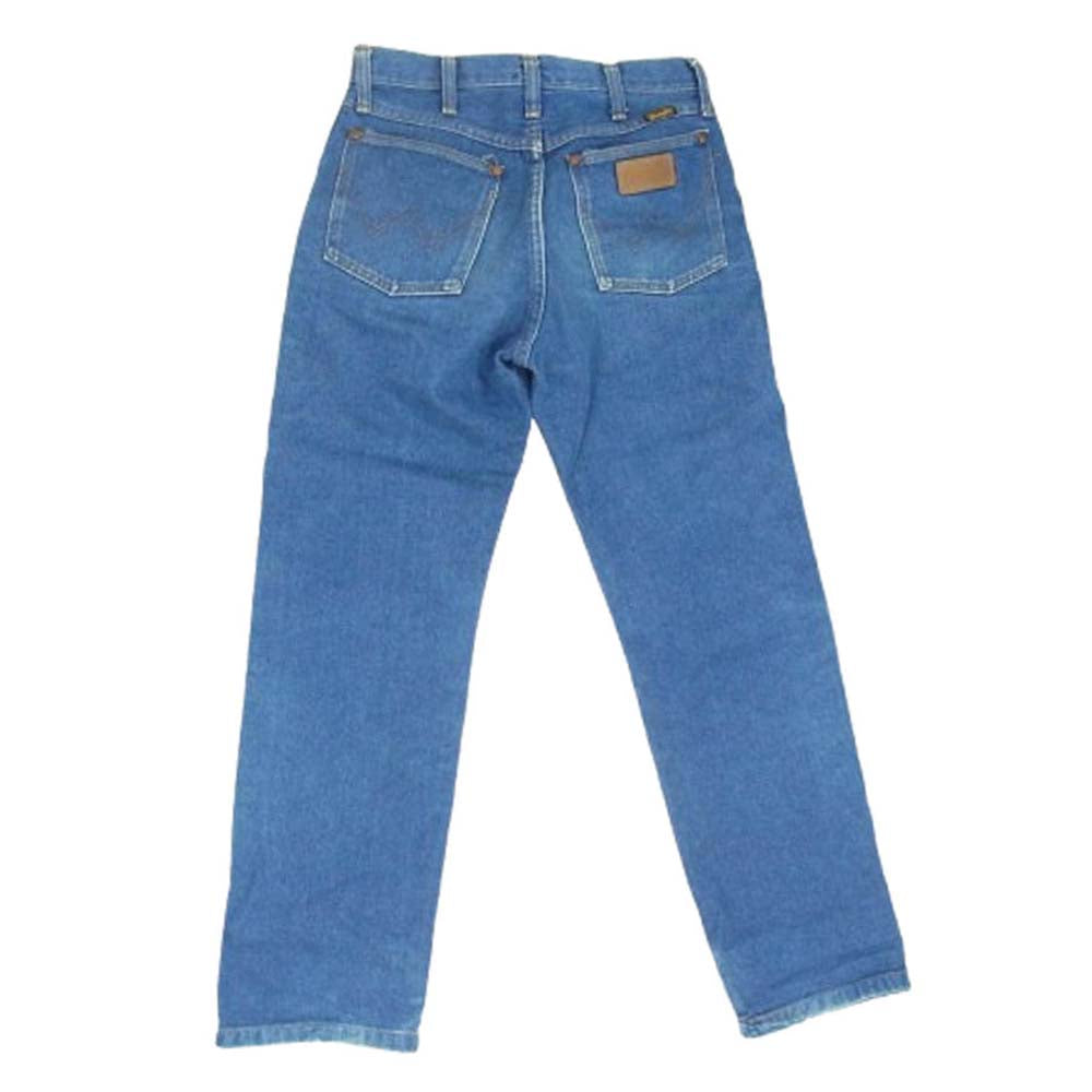Wrangler ラングラー 90s USA製 13MWZ カウボーイカット ストレートジーンズ インディゴブルー系 29【中古】