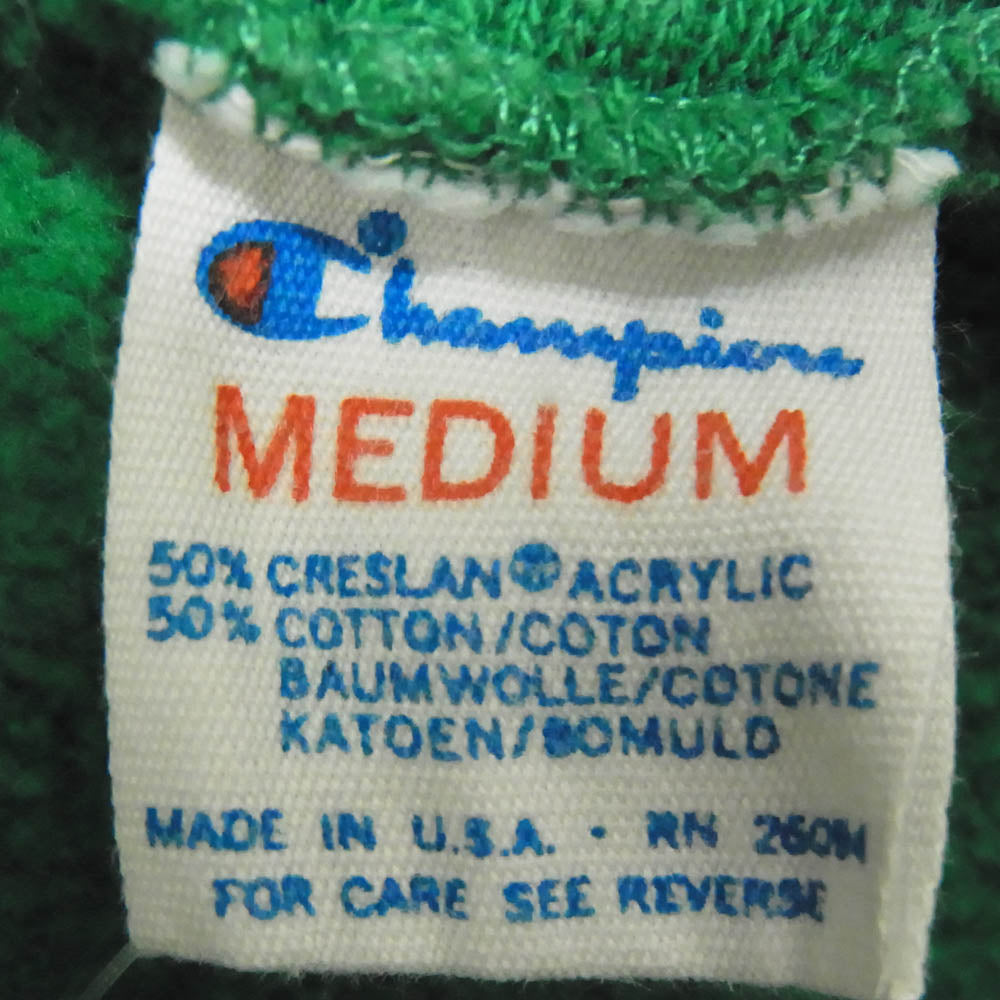 Champion チャンピオン 80s トリコタグ後期 ヴィンテージ Boston Celtics プルオーバーパーカー グリーン系 M【中古】