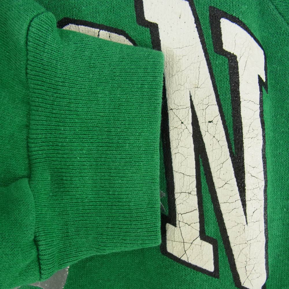 Champion チャンピオン 80s トリコタグ後期 ヴィンテージ Boston Celtics プルオーバーパーカー グリーン系 M【中古】