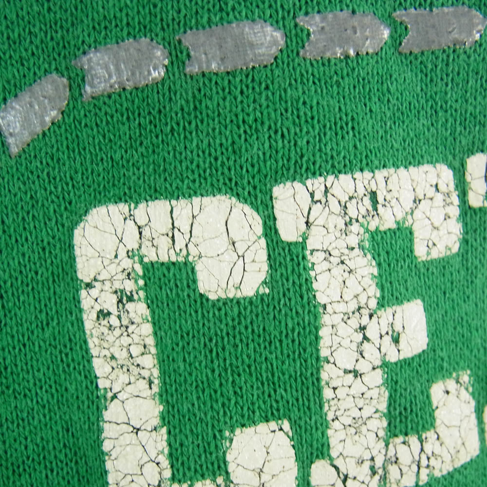 Champion チャンピオン 80s トリコタグ後期 ヴィンテージ Boston Celtics プルオーバーパーカー グリーン系 M【中古】