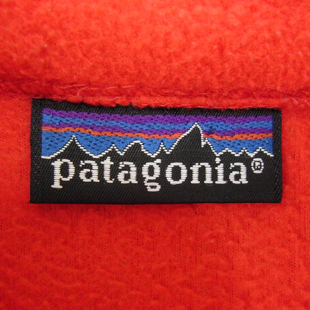 patagonia パタゴニア vintage ヴィンテージ 80sフリース ジップ アップ ジャケット レッド系 サイズ表記無【中古】