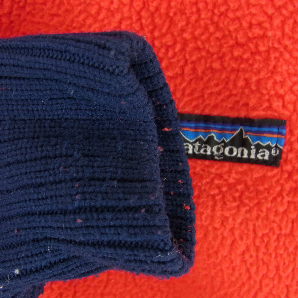 patagonia パタゴニア vintage ヴィンテージ 80sフリース ジップ アップ ジャケット レッド系 サイズ表記無【中古】
