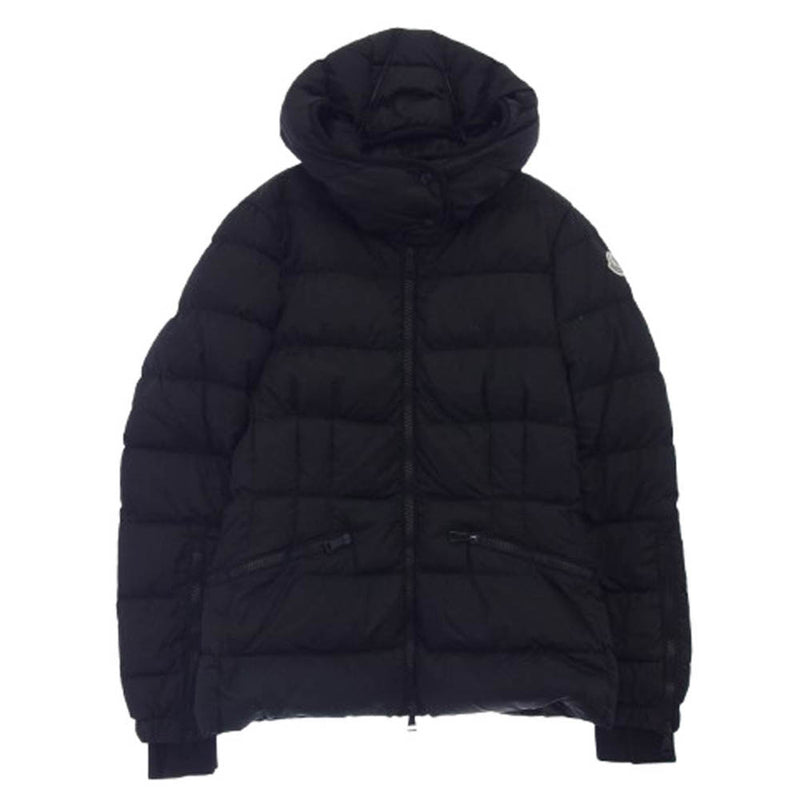 MONCLER モンクレール C20934696605 BETULA ベチュラ 国内正規品 アウター ジップ アップ フード ダウン ジャケット ブラック系 1【中古】