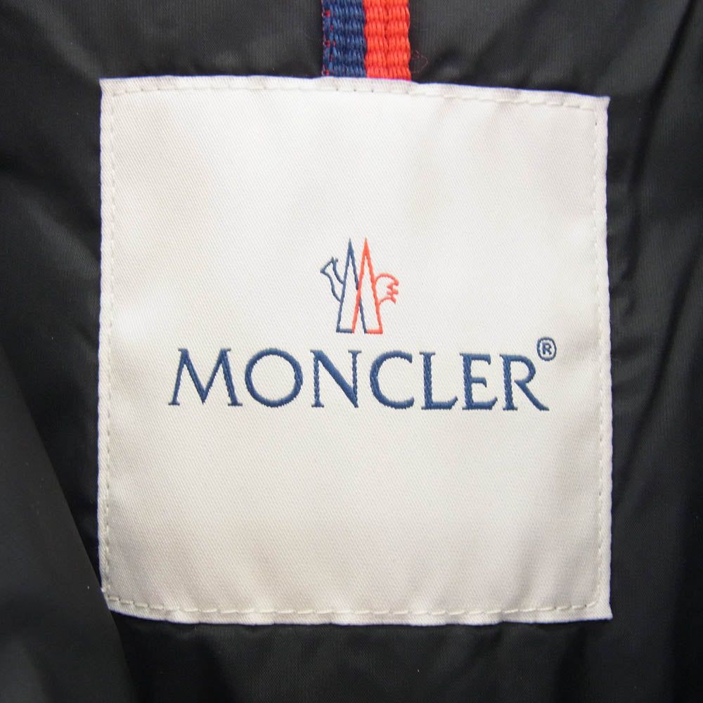 MONCLER モンクレール C20934696605 BETULA ベチュラ 国内正規品 アウター ジップ アップ フード ダウン ジャケット ブラック系 1【中古】