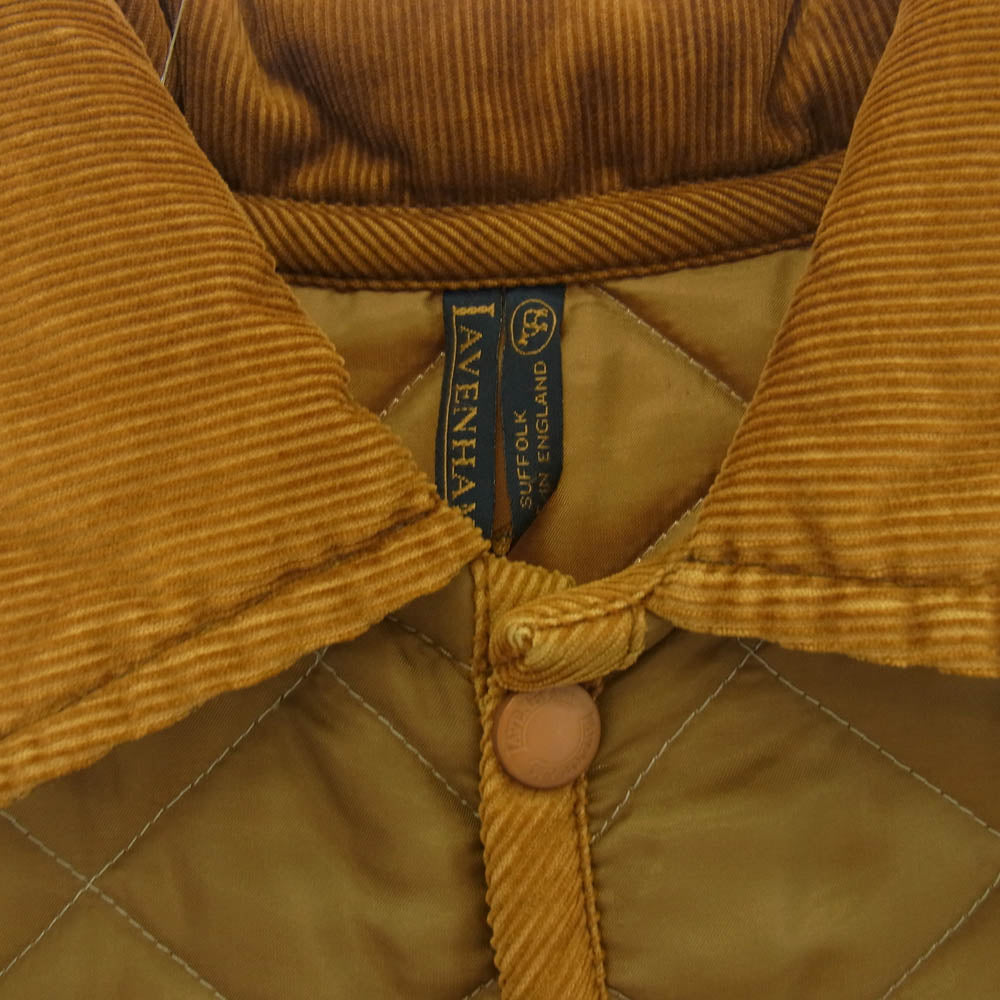 LAVENHAM ラベンハム キルティング コーデュロイ 中綿 ジャケット USA_36【中古】