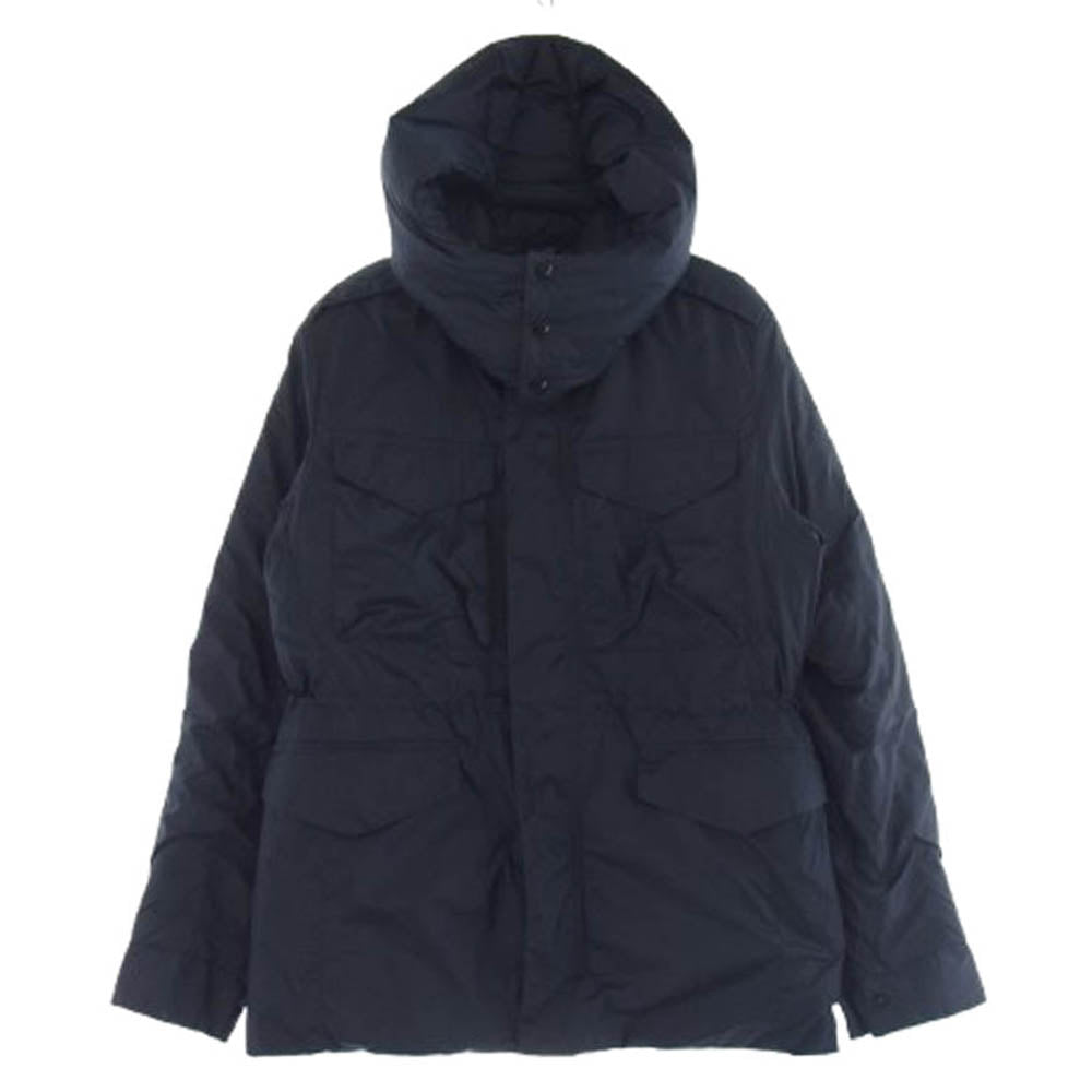 TATRAS タトラス MTK20A4207 GANGE ギャンジ フーデッド ミリタリー ライト ダウン ジャケット ネイビー系 2【中古】