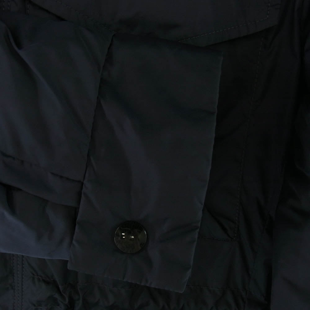 TATRAS タトラス MTK20A4207 GANGE ギャンジ フーデッド ミリタリー ライト ダウン ジャケット ネイビー系 2【中古】