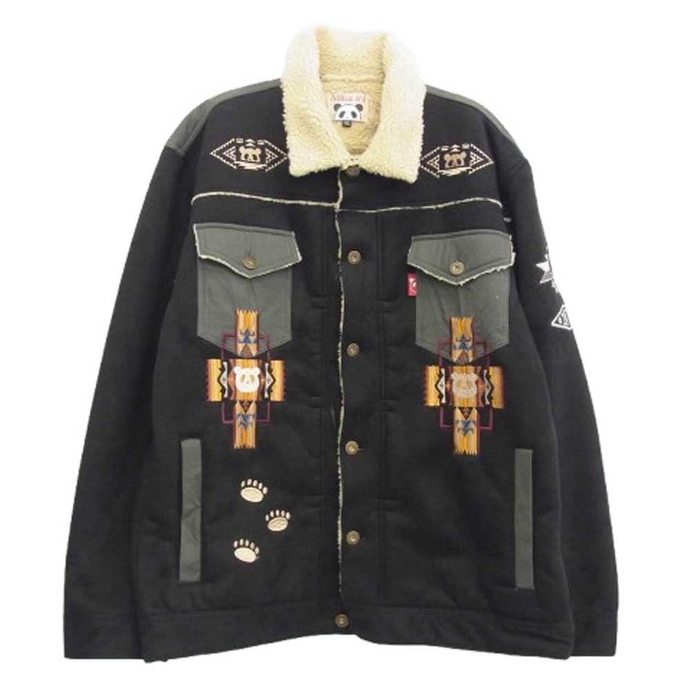 パンディエスタ 592861 INDIAN-PDJ ボンディン グランチ ジャケット ブラック系 XXL【中古】