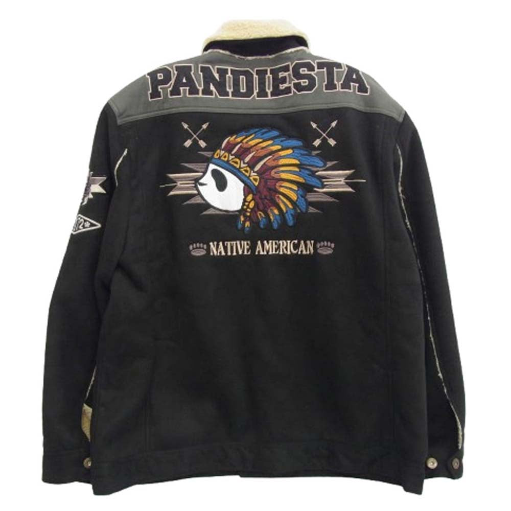 パンディエスタ 592861 INDIAN-PDJ ボンディン グランチ ジャケット ブラック系 XXL【中古】