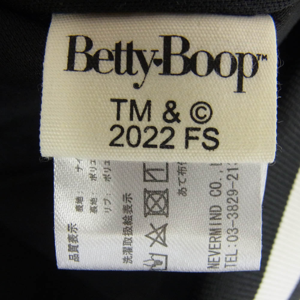 ブレイブマン BETTY BOOP ベティちゃん スタジアム ジャケット ブラック系 XXL【中古】