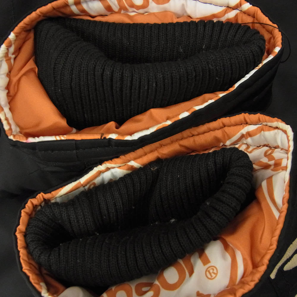 VANSON バンソン death rabbit N-3B デスラビット フライト ジャケット ブラック系 XXL【美品】【中古】