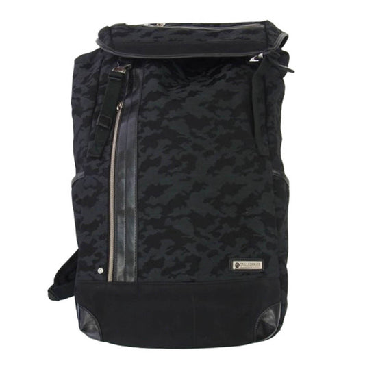 プロスペリティ カモフラ リュック バックパック バッグ ブラック系【中古】