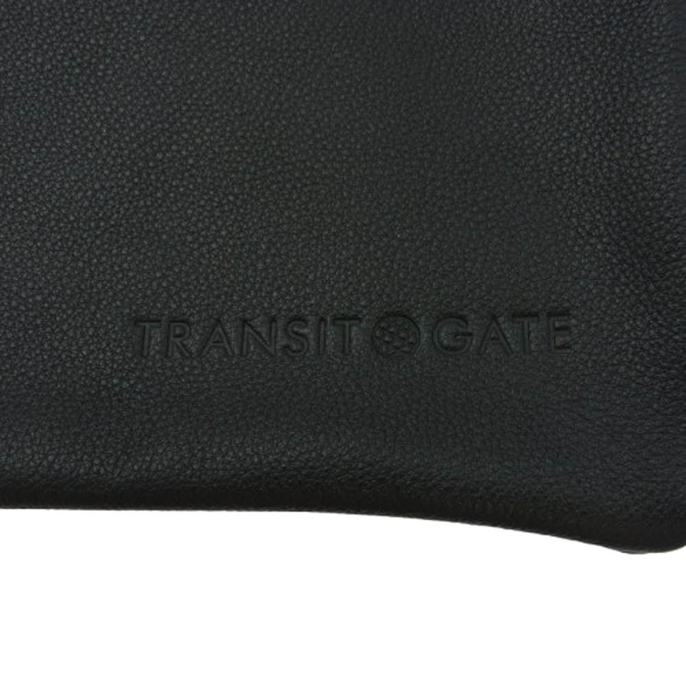 トランジットゲート 本革 レザー トートバッグ ブラック系【新古品】【未使用】【中古】