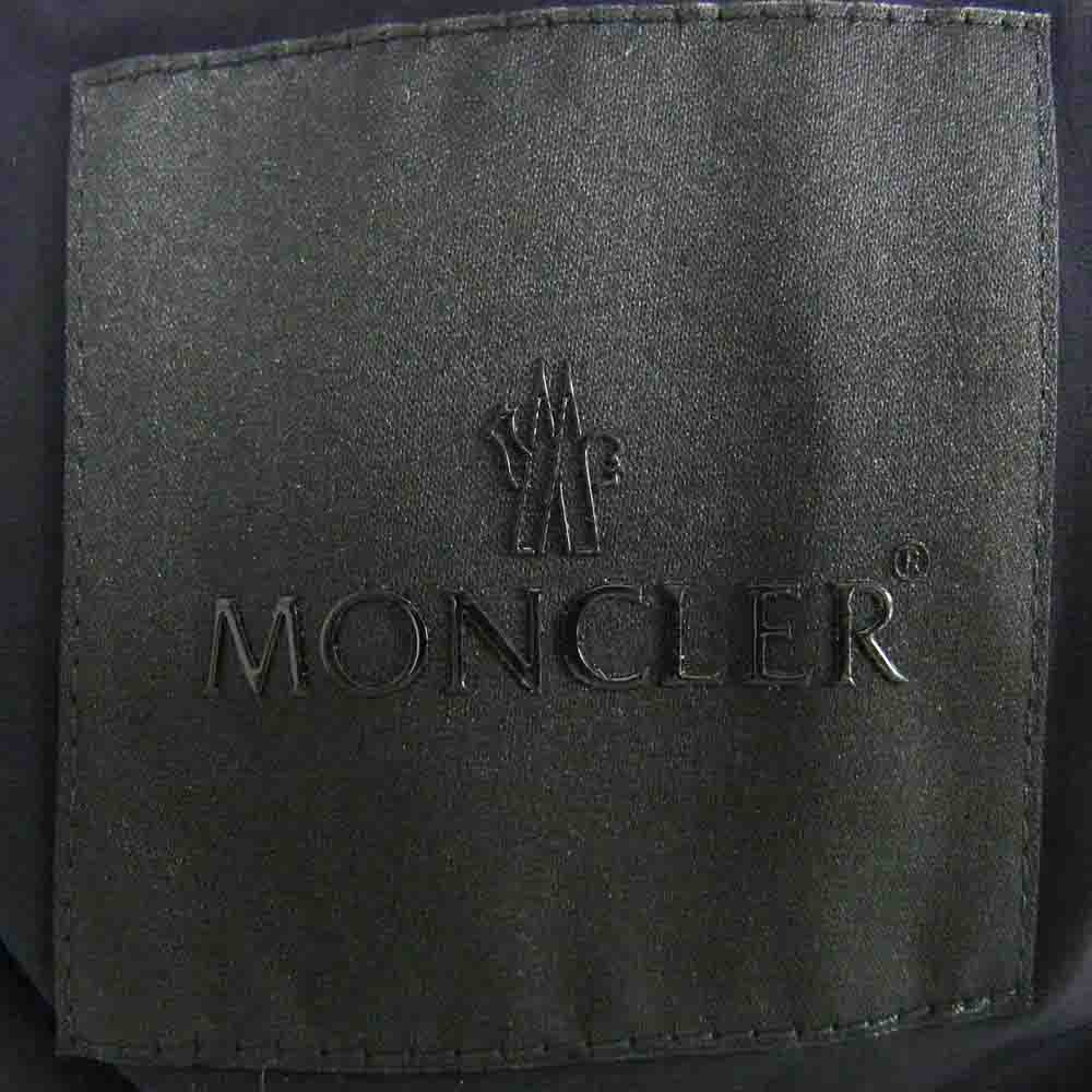 MONCLER モンクレール K10911A00113 CHALVINE GIUBBOTTO ジップアップ ジャケット ブラック系 5【中古】