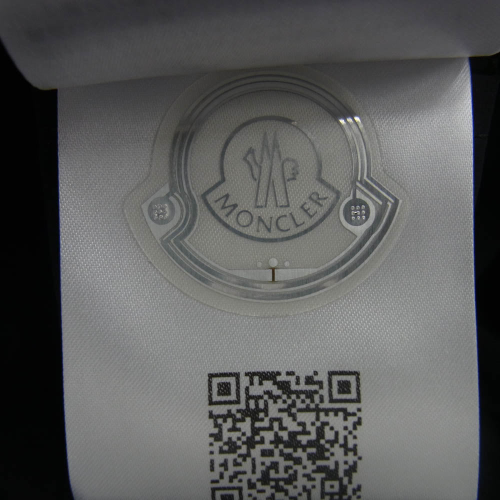 MONCLER モンクレール K10911A00113 CHALVINE GIUBBOTTO ジップアップ ジャケット ブラック系 5【中古】